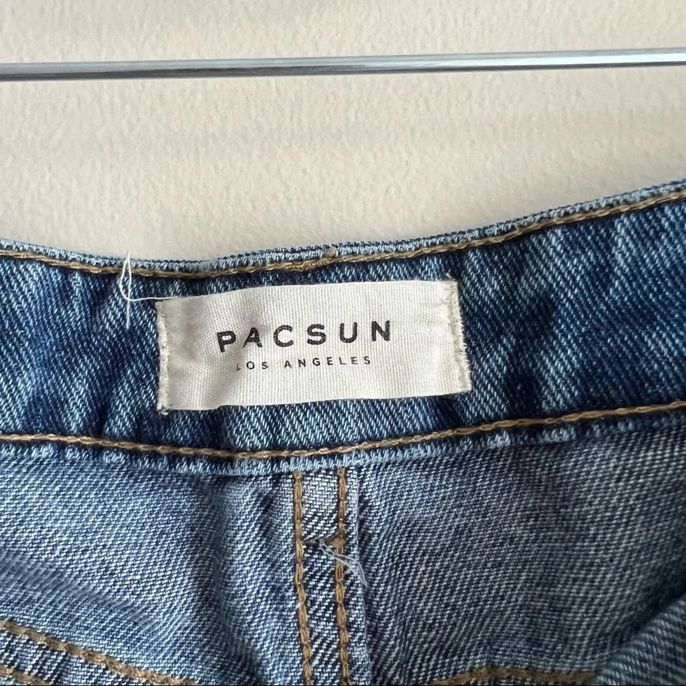 Pacsun denim mom shorts